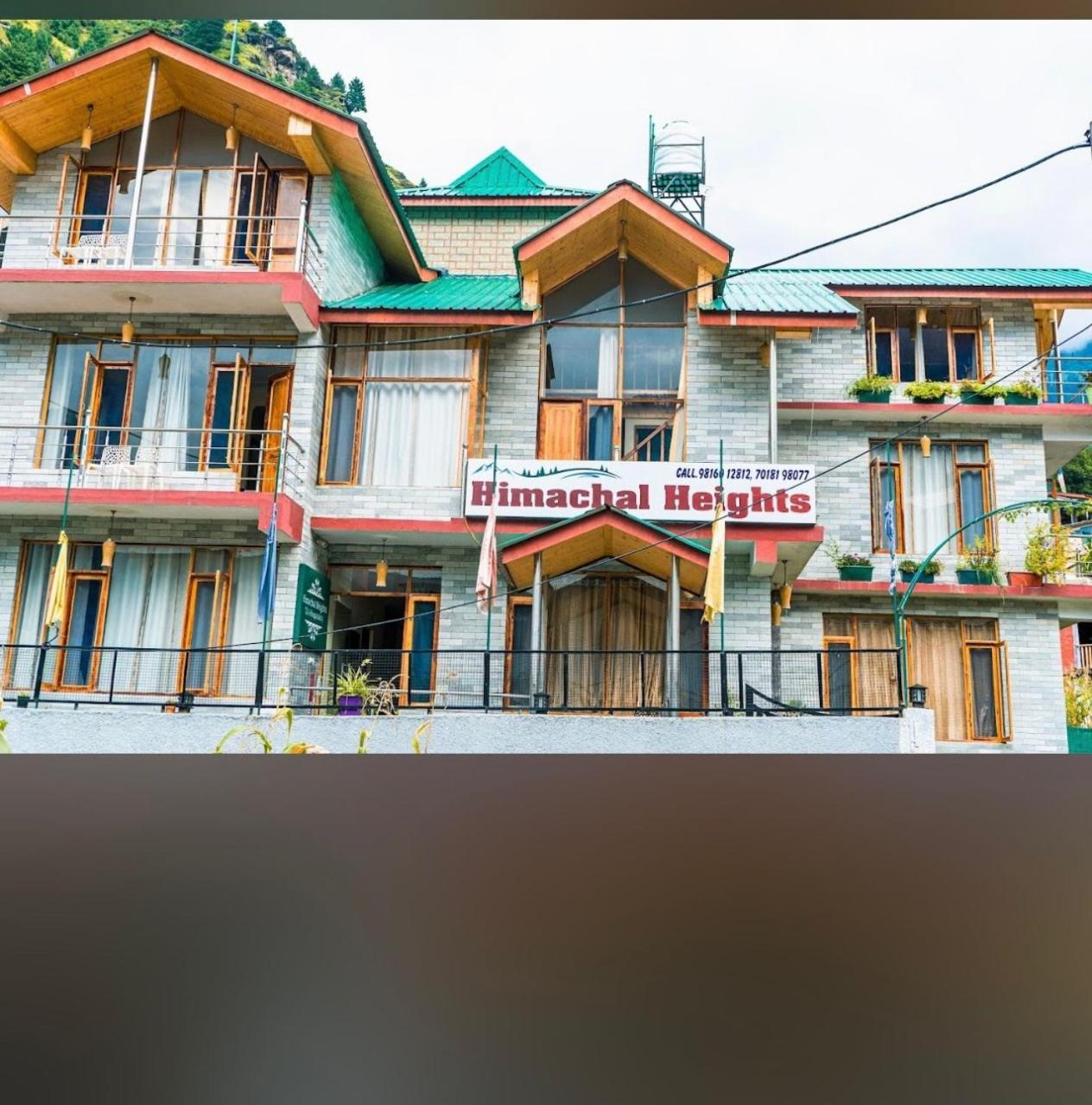 مايالي Hotel Himachal Heights المظهر الخارجي الصورة
